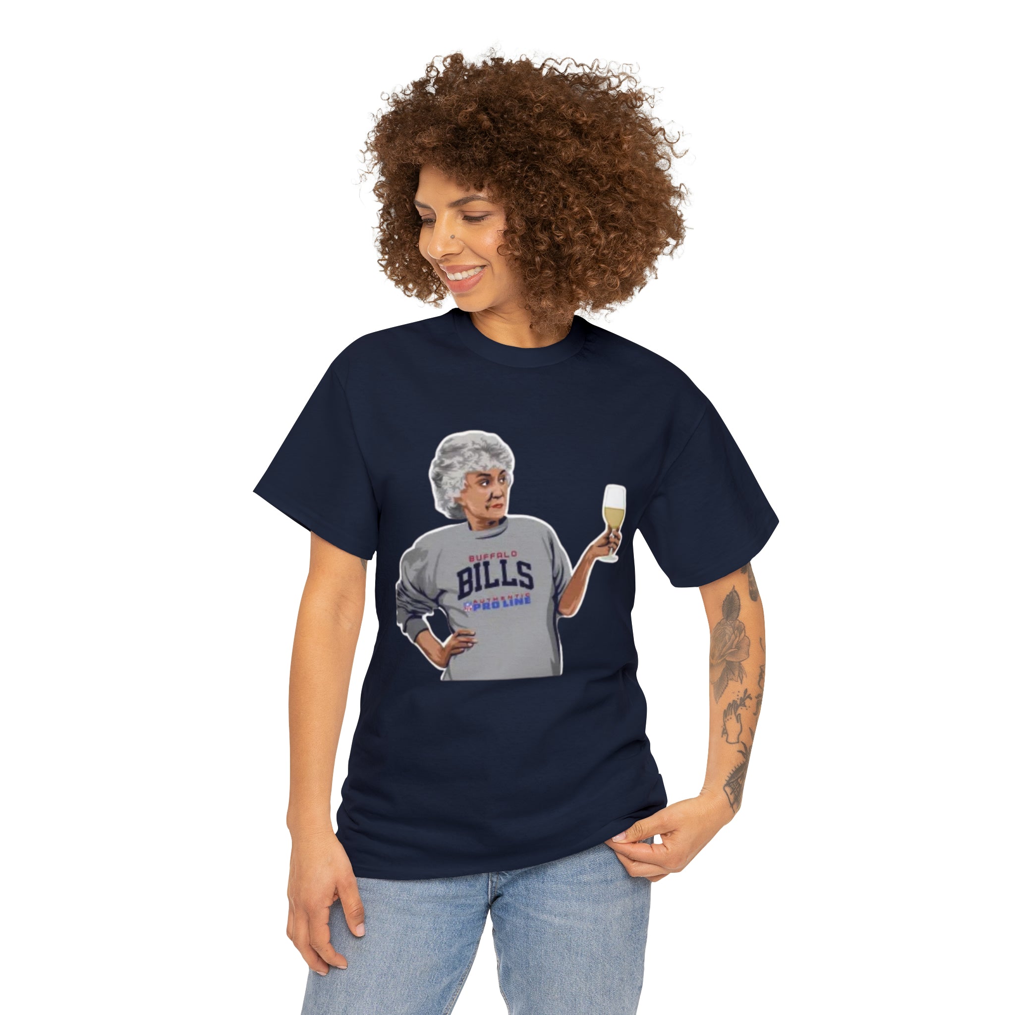 The Golden Girls 80's TV Show- Dorothy Unisex Heavy Cotton T-Shirt - Creations by Chris and Carlos